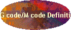 G code/M code Definition