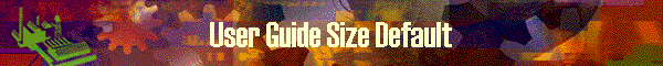 User Guide Size Default